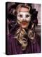 Masked Woman, Venice Carnival, Italy-Kristin Piljay-Premier Image Canvas