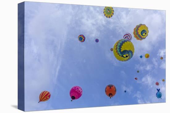 Mass Ascension at the Albuquerque Balloon Fiesta in Albuquerque, New Mexico, Usa-Chuck Haney-Premier Image Canvas