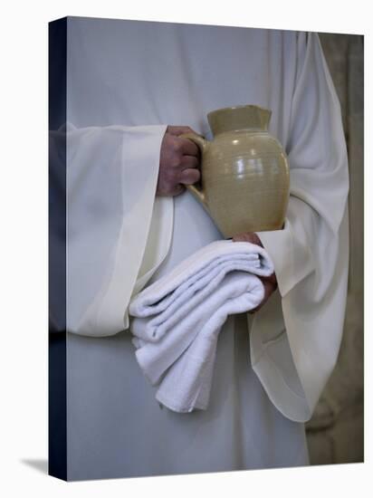 Mass in Saint Gervais Catholic Church Run by a Monastic Community, Paris, France, Europe-Godong-Premier Image Canvas