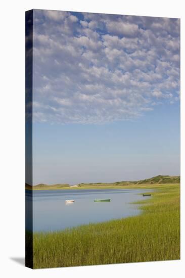 Massachusetts, Cape Cod, Wellfleet, View of the Gut by Great Island-Walter Bibikow-Premier Image Canvas