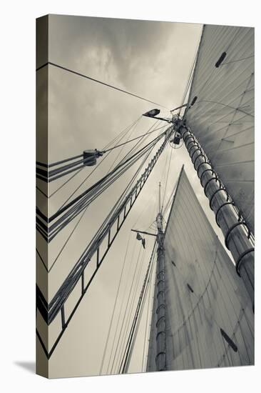 Massachusetts, Gloucester, Schooner Festival, Sails and Masts-Walter Bibikow-Premier Image Canvas