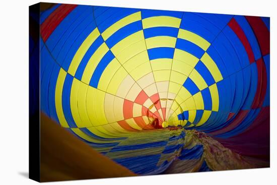 Massachusetts, Hudson, Ballon Festival, Hot Air Balloon Interior-Walter Bibikow-Premier Image Canvas