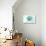 Massachusetts - Scallop Shell - Teal - Coastal Icon-Lantern Press-Stretched Canvas displayed on a wall