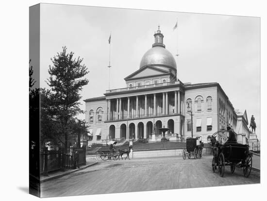 Massachusetts State Capitol Building-null-Premier Image Canvas