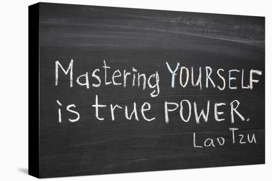 Mastering Yourself-Yury Zap-Stretched Canvas