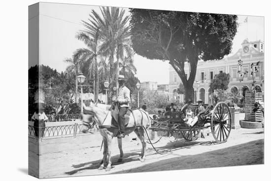 Matanzas Volanta, Large Wheeled Horse Drawn Tourist Coach-null-Stretched Canvas