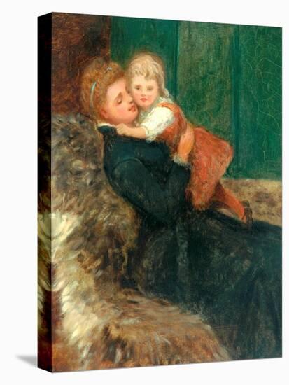 Maternal Affection-Frederick Goodall-Premier Image Canvas