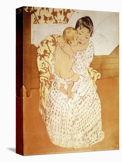 Maternal Caress-Mary Cassatt-Premier Image Canvas