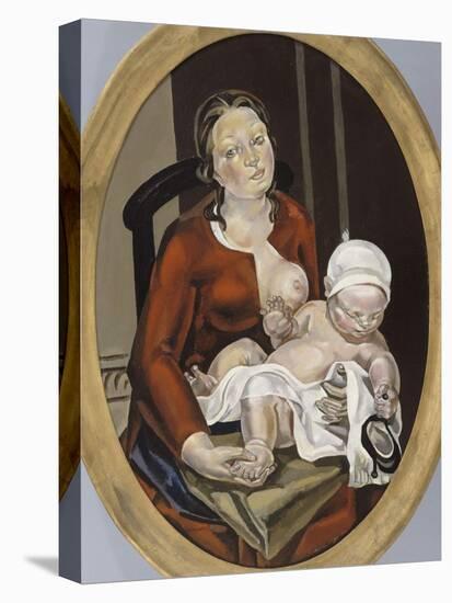 Maternité (Ovale II), la mère et l'enfant-Maria Blanchard-Premier Image Canvas
