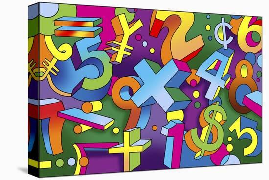 Math Mural-Howie Green-Premier Image Canvas