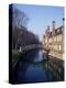 Mathematical Bridge, Queens' College, Cambridge, Cambridgeshire, England, United Kingdom-Michael Jenner-Premier Image Canvas