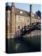 Mathematical Bridge, Queens' College, Cambridge, Cambridgeshire, England, United Kingdom-Michael Jenner-Premier Image Canvas