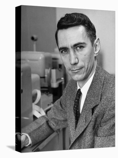 Mathematician and Computer Scientist Claude Shannon-Alfred Eisenstaedt-Premier Image Canvas