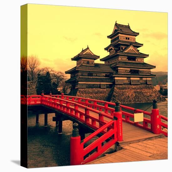 Matsumoto Castle, Japan-Neale Cousland-Stretched Canvas