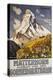 Matterhorn Travel Poster by Francois Gos-Francois Gos-Premier Image Canvas