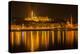 Matthias Church. Nightscape. Danube River Surroundings. Budapest. Hungary-Tom Norring-Premier Image Canvas