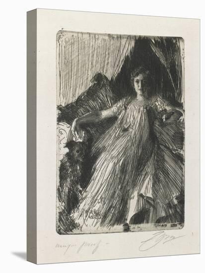 Maud Cassel (Mrs. Ashley), 1898-Anders Leonard Zorn-Premier Image Canvas