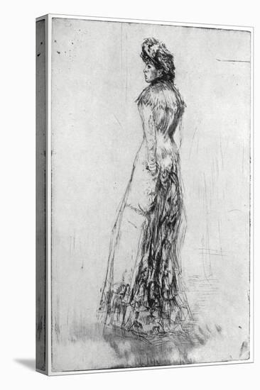 Maude, Standing, 1873-James Abbott McNeill Whistler-Premier Image Canvas