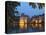 Mauritshuis and Government Buildings of Binnenhof at Night, Hofvijver, Den Haag-Gary Cook-Premier Image Canvas