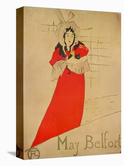 May Belfort, 1895-Henri de Toulouse-Lautrec-Premier Image Canvas