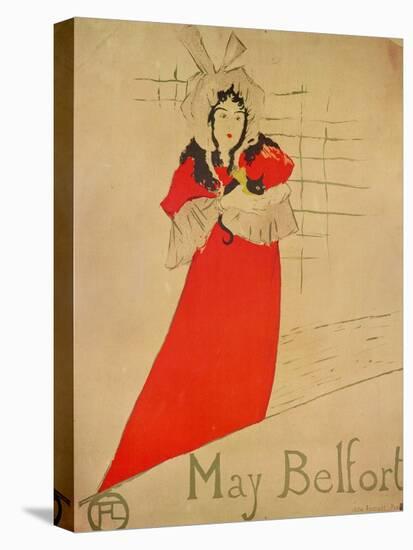 May Belfort, 1895-Henri de Toulouse-Lautrec-Premier Image Canvas