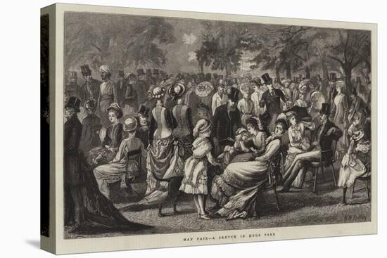 May Fair, a Sketch in Hyde Park-Matthew White Ridley-Premier Image Canvas