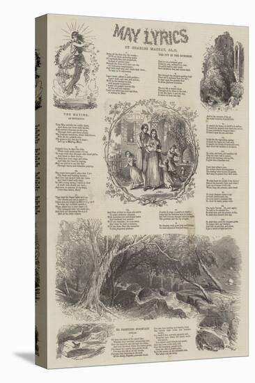 May Lyrics-Myles Birket Foster-Premier Image Canvas