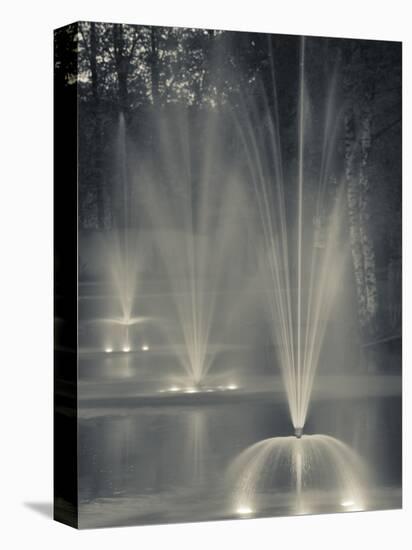 May Park Fountains, Cesis, Gauja National Park, Latvia-Walter Bibikow-Premier Image Canvas