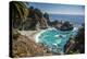 Maya Falls and Ocean, Julia Pfeiffer Burns SP, Big Sur, California-Sheila Haddad-Premier Image Canvas