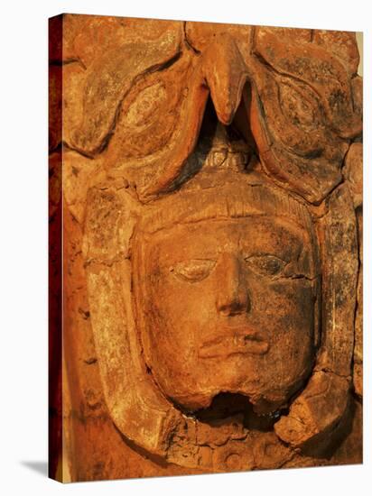 Mayan Funerary Urn, Popol Vuh Museum, Guatemala City, Guatemala, Central America-Upperhall-Premier Image Canvas