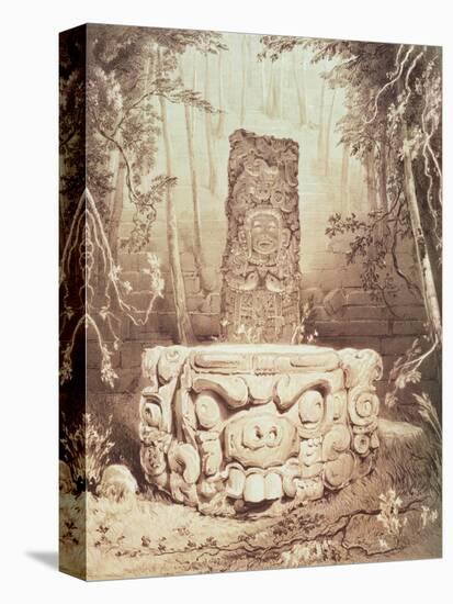 Mayan Temple, Honduras-Frederick Catherwood-Premier Image Canvas