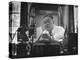 Mayor Fiorello LaGuardia Speaking on the Radio-William C^ Shrout-Premier Image Canvas