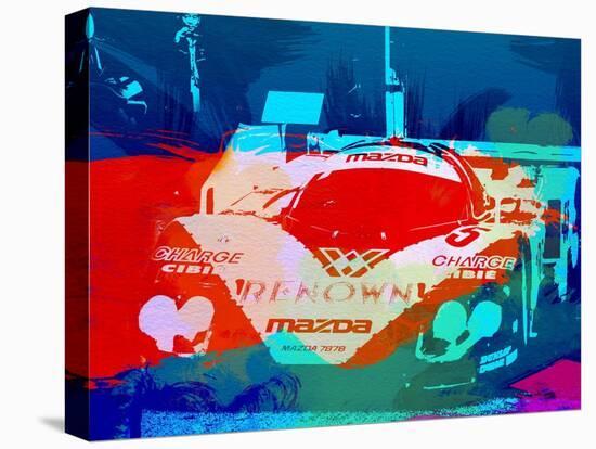 Mazda Le Mans-NaxArt-Stretched Canvas