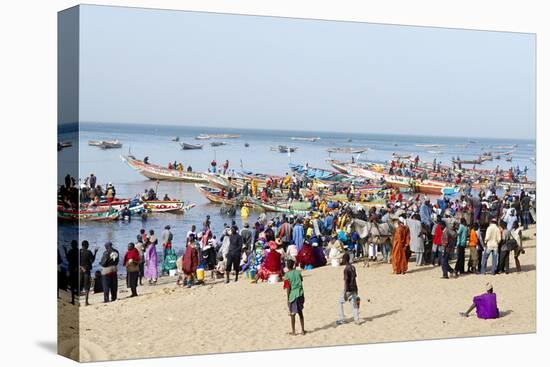 Mbour Fishing Harbour on the Petite Cote (Small Coast), Senegal, West Africa, Africa-Bruno Morandi-Premier Image Canvas