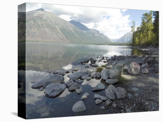 Mcdonald Lake, Glacier National Park, Montana, USA-Ethel Davies-Premier Image Canvas