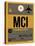 MCI Kansas City Luggage Tag 1-NaxArt-Stretched Canvas