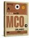MCO Orlando Luggage Tag I-NaxArt-Stretched Canvas