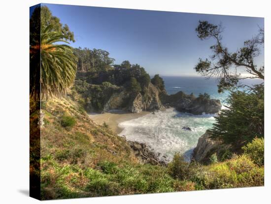 Mcway Falls at Julia Pfeiffer Burns State Park on the Big Sur Coast of California-Kyle Hammons-Premier Image Canvas