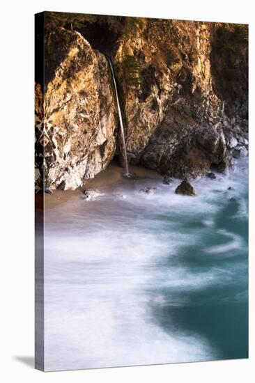 Mcway Falls At Sunset-Lindsay Daniels-Stretched Canvas