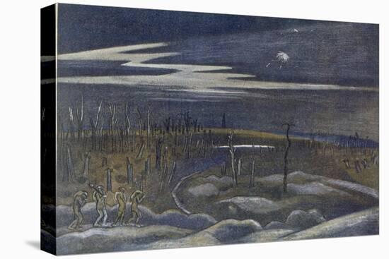 Meadow with Copse, British Artists at the Front, Continuation of the Western Front, Nash, 1918-Paul Nash-Premier Image Canvas