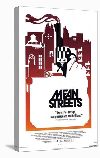 Mean Streets-null-Stretched Canvas