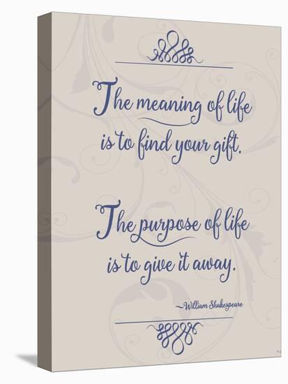 Meaning of Life Per Shakespeare-Leslie Wing-Premier Image Canvas