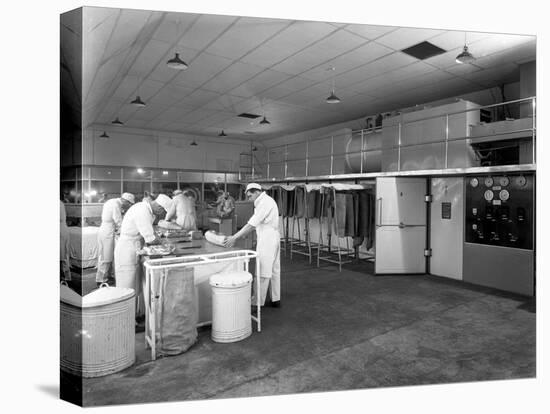Meat Dressing at the Danish Bacon Co, Kilnhurst, South Yorkshire, 1957-Michael Walters-Premier Image Canvas