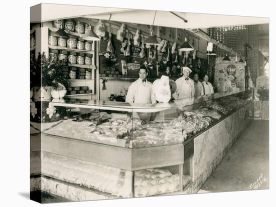 Meat Markets, 1928-Marvin Boland-Premier Image Canvas