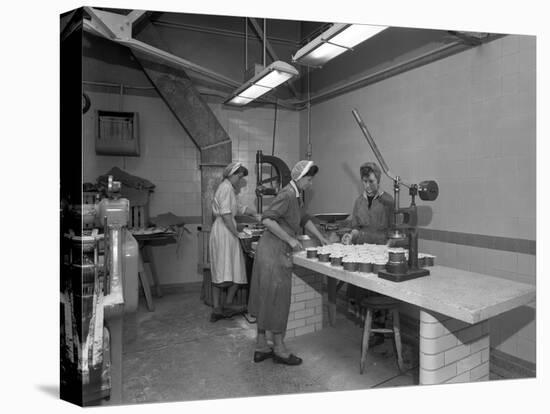 Meat Pie Production, Rawmarsh, South Yorkshire, 1959-Michael Walters-Premier Image Canvas