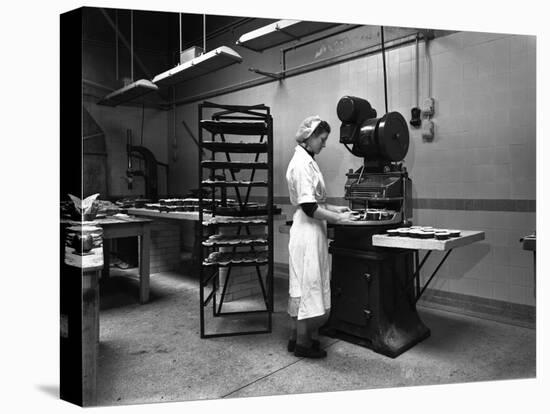 Meat Pie Production, Rawmarsh, South Yorkshire, 1959-Michael Walters-Premier Image Canvas