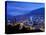 Medellin, Colombia, Elevated View of Downtown Medellin, Aburra Valley Surrounded by the Andes Mount-John Coletti-Premier Image Canvas