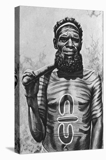 Medicine Man of the Worgaia, Central Australia, 1922-null-Premier Image Canvas