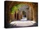 Medieval Arched Street-Jeni Foto-Premier Image Canvas