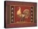 Mediterranean Rooster IV-Kimberly Poloson-Stretched Canvas